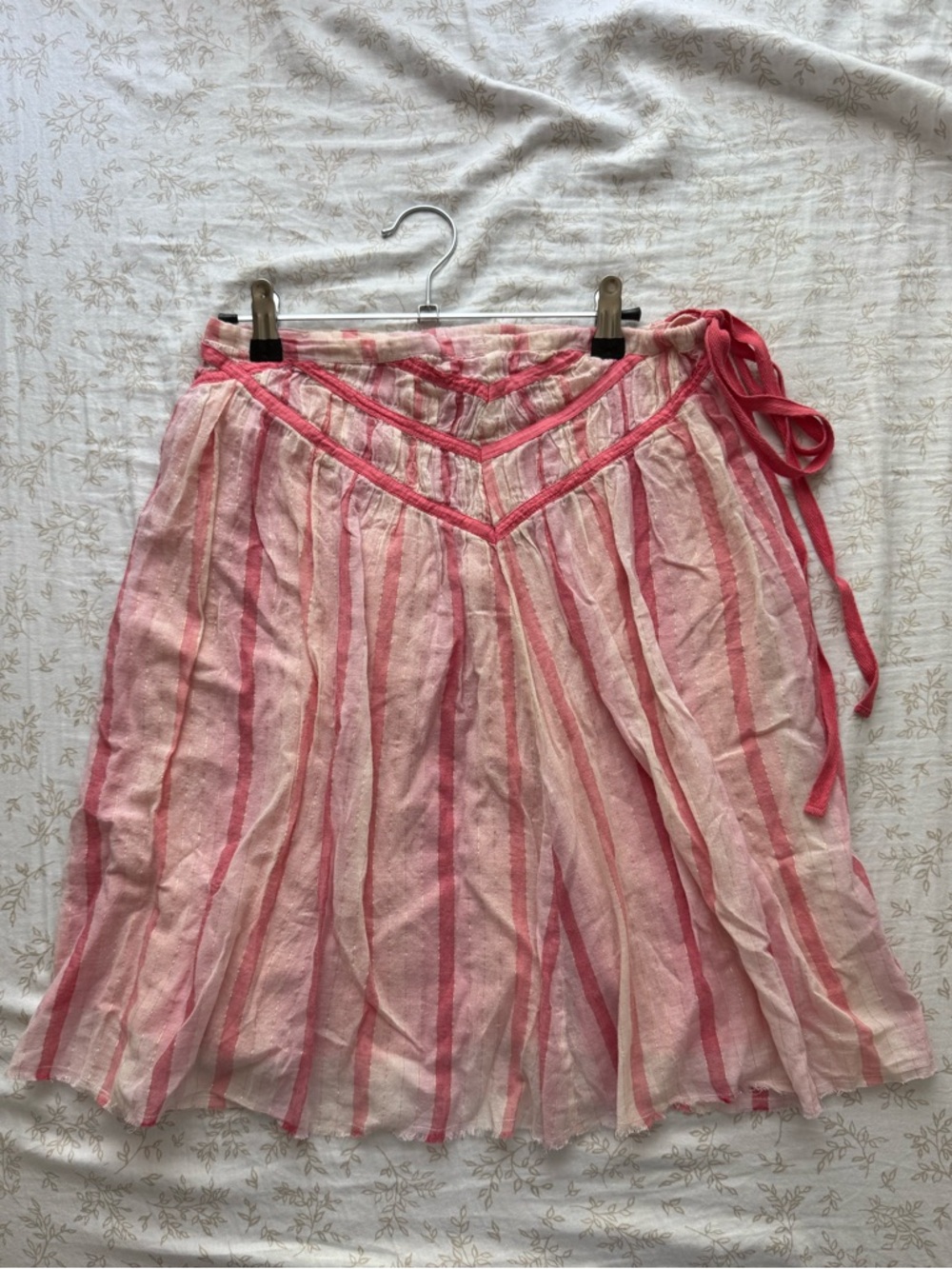 Lux Lux Lux Vintage Pink Striped Skirt